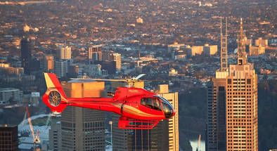 Scenic Helicopter Flight over Melbourne City