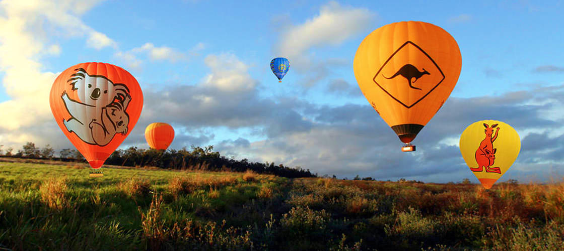 Hot air balloon flight from Bundaberg • Balloonflightspecialist