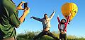 cairns hot air ballooning jumping