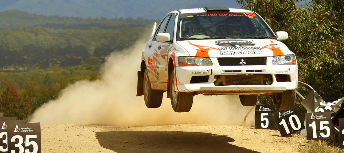 Rally driving experience Hunter valley