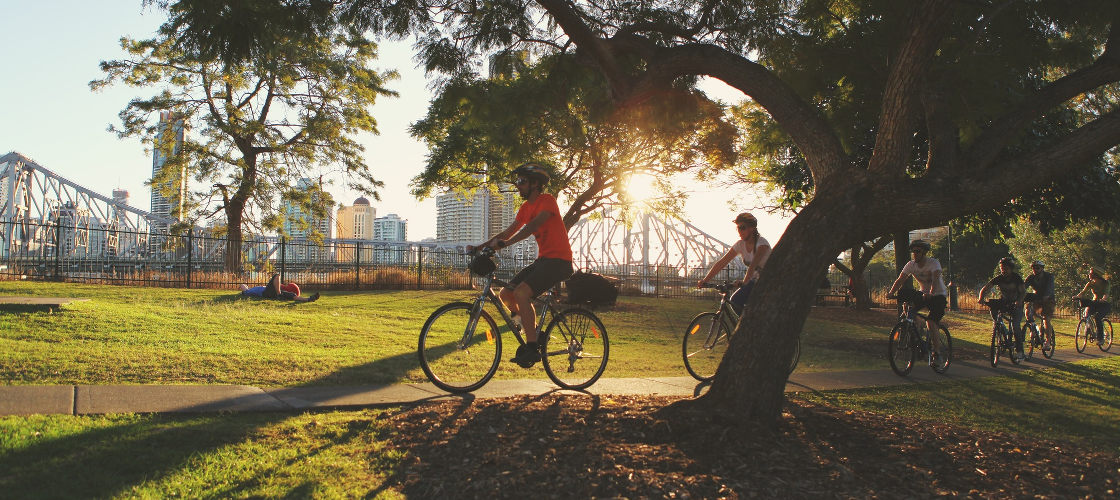Brisbane by bicycle tours 