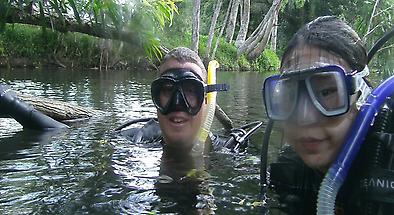 Scuba Diving In The Rainforest