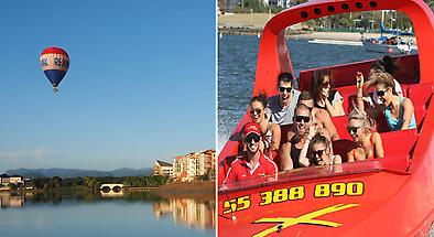 Balloon Flight & Jetboat Package