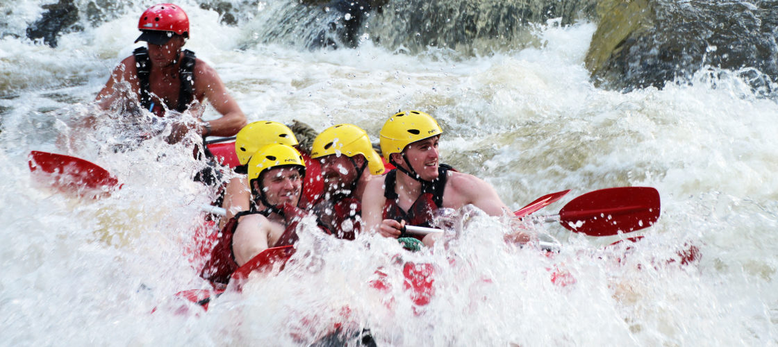 barron river white water rafting foaming fury