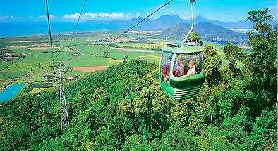 Skyrail Rainforest Cableway and Kuranda Scenic Railway Tickets