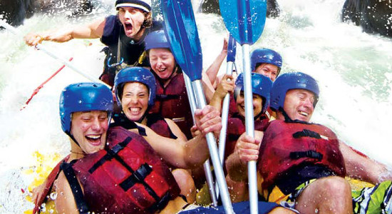 Tully River Full Day White Water Rafting Adventure with Dinner