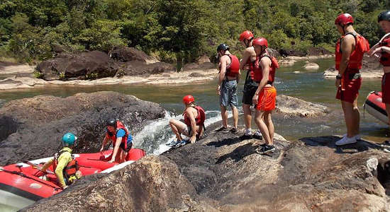 Tully River Full Day White Water Rafting Adventure with Dinner