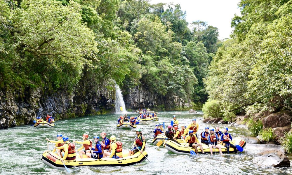 Tully River Full Day White Water Rafting Adventure with Dinner