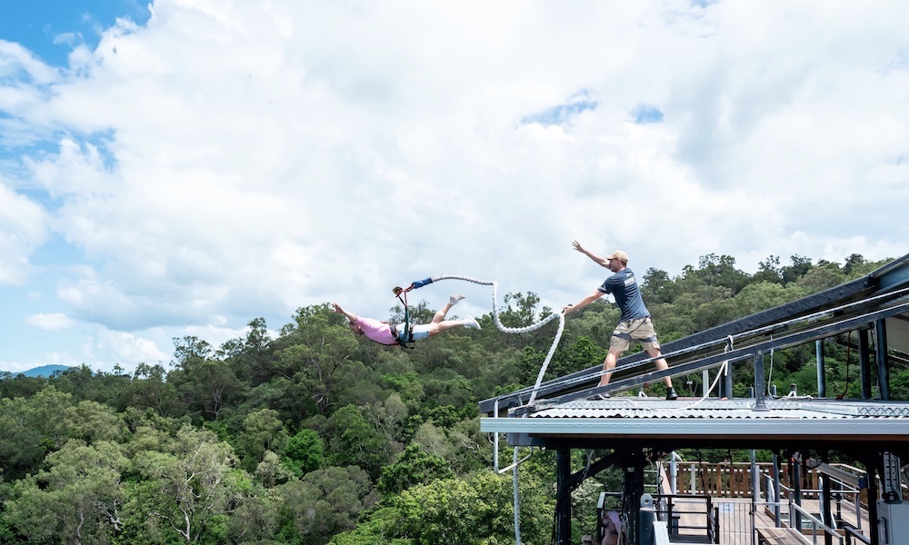Skypark Cairns Bungy Jumping and Giant Swing Combo