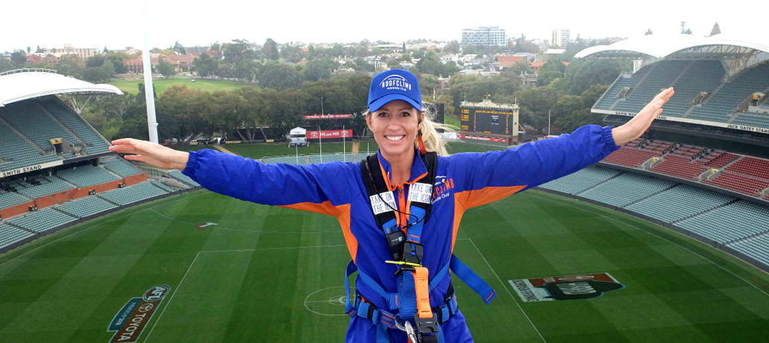 Adelaide Oval Day Roof Climb