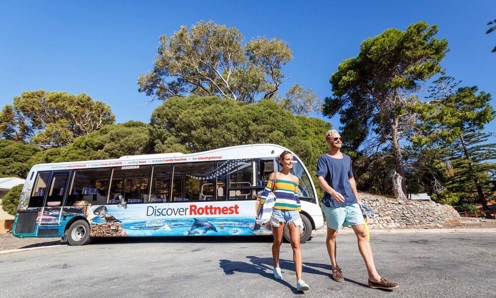 Rottnest Island Day Tour including Guided Bus Tour from Fremantle