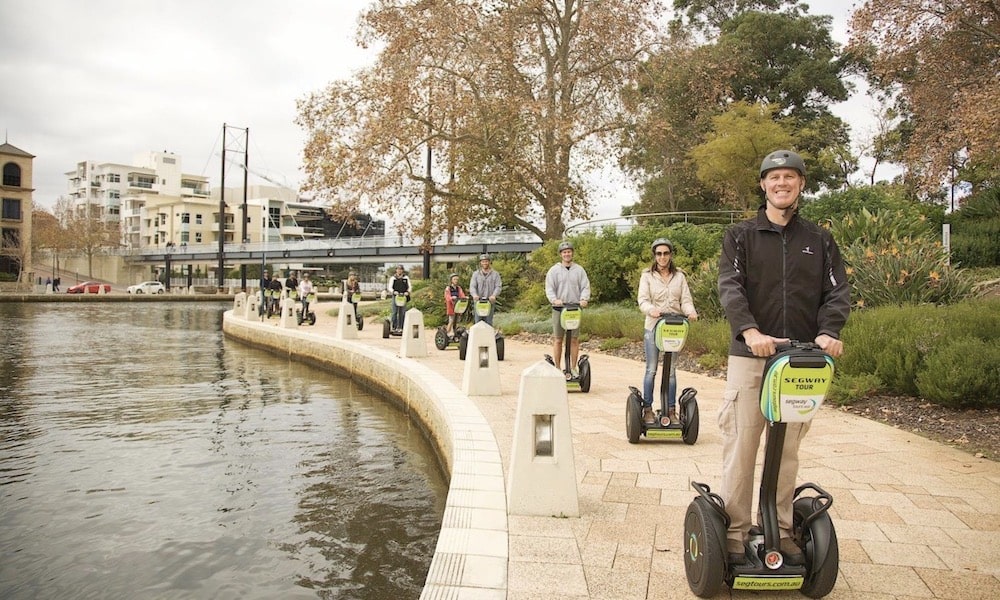 Perth 1.5hr East Perth Segway Tour   Book Now | Experience Oz + NZ