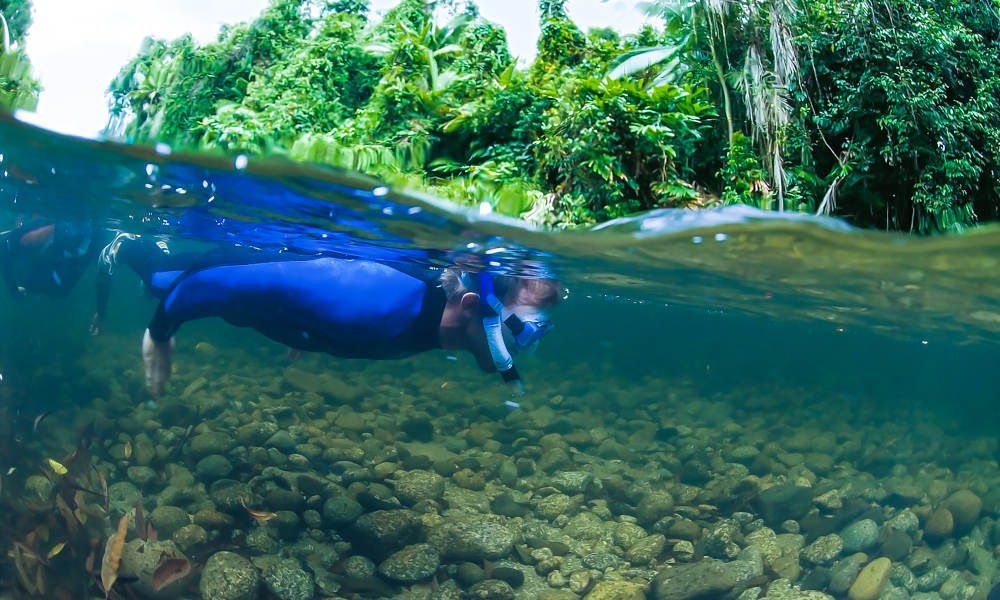 River Drift Snorkelling