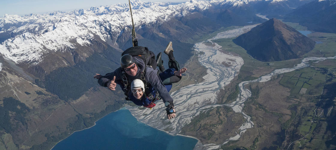 Glenorchy Skydive with Return Queenstown Transfers 35 Shotover St Queenstown NZ 9300