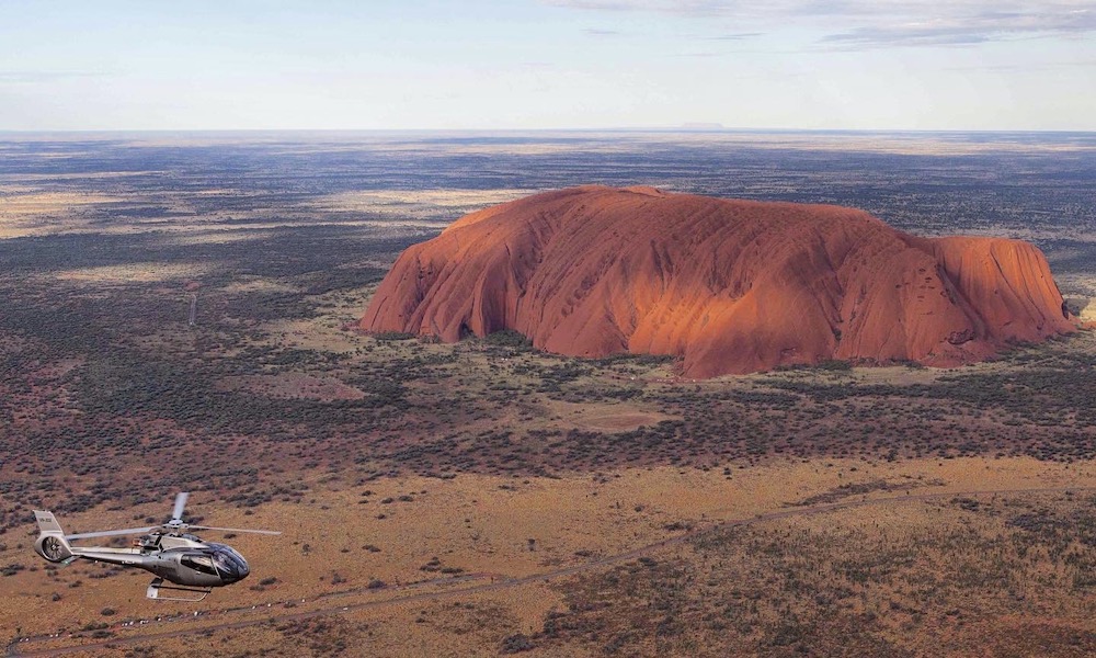 36 Minute Uluru and Kata Tjuta Helicopter Flight