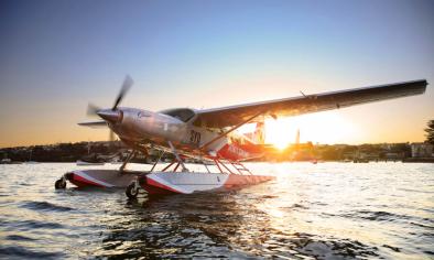 Shark Island Beach Picnic Experience including Seaplane Flight
