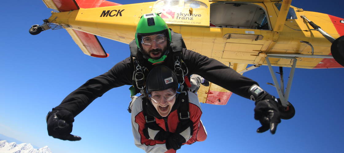 Highest Skydive in New Zealand 18,000ft
