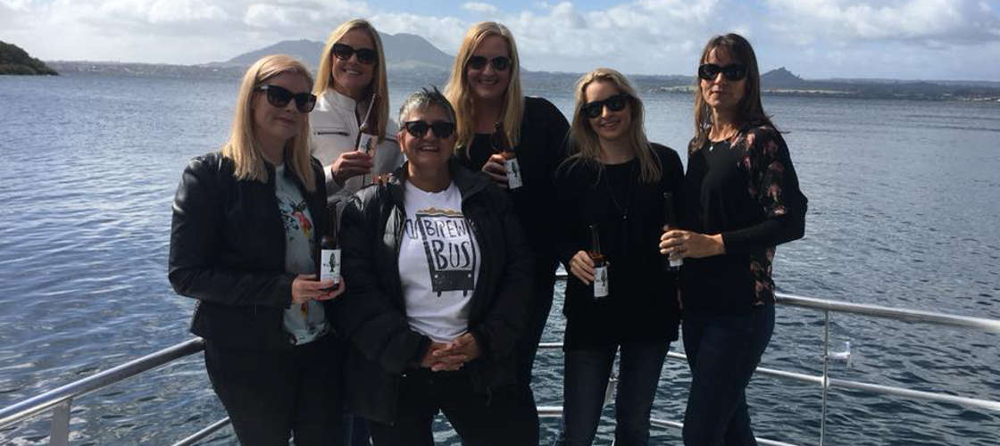 Taupo Breweries Tour with Lake Cruise