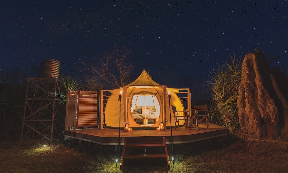 Overnight Glamping Safari From Darwin
