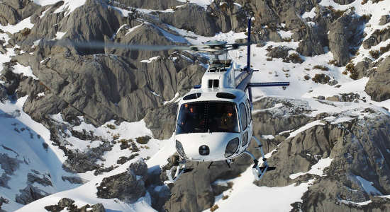 Blue Lake National Park Scenic Helicopter Flight