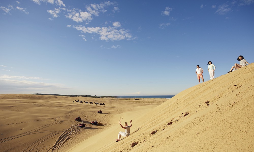 Port Stephens Sand Surfing Adventure
