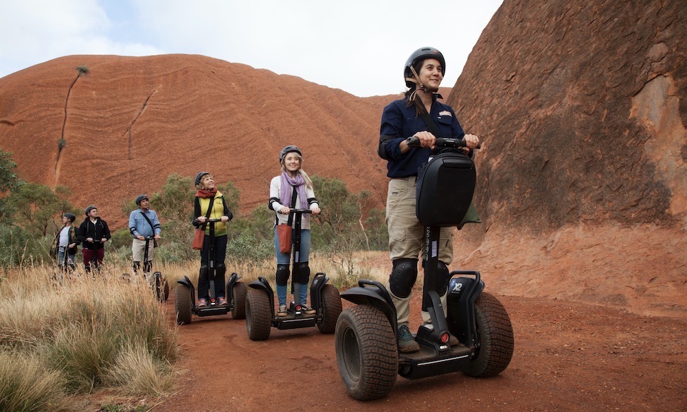 Quarter Uluru Segway and Sunset Tour