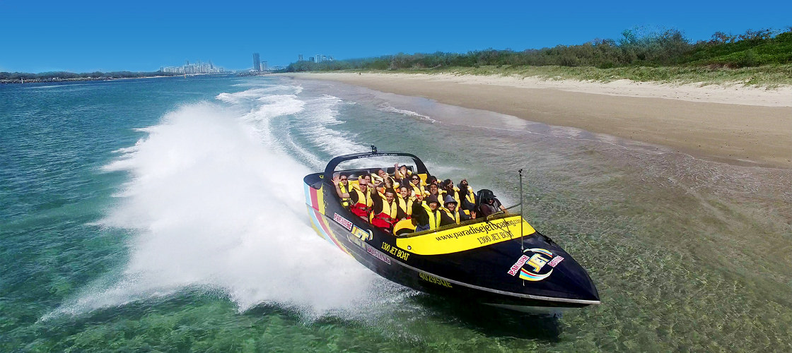 Gold Coast Express Jetboat Ride from Main Beach Nature and Wildlife Adventure 70 Seaworld Dr Main Beach QLD 4217