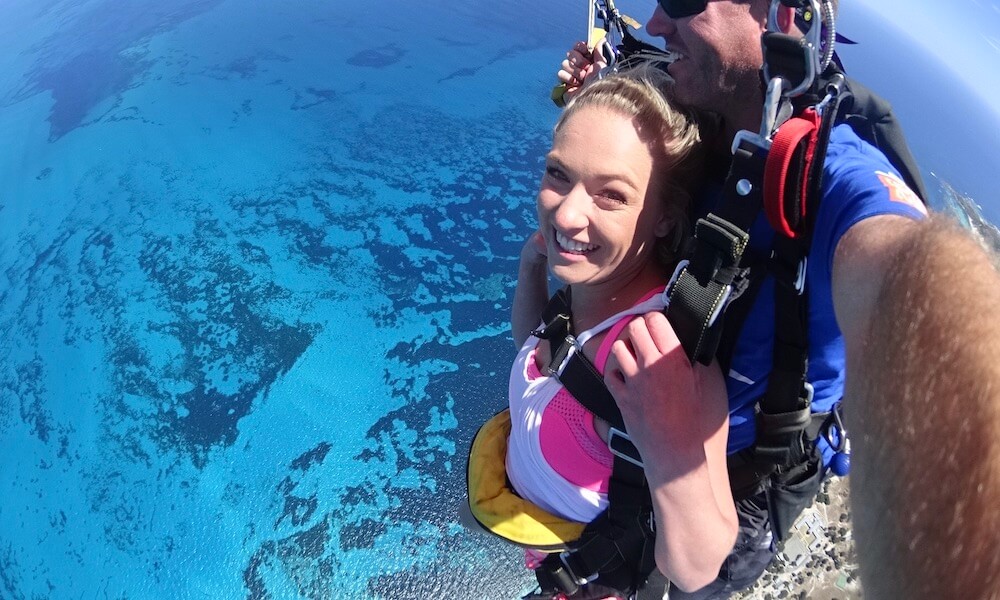 14,000ft Tandem Skydive over Rottnest Island