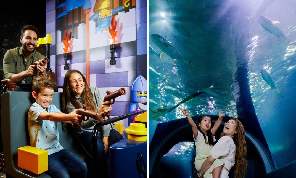 LEGOLAND Discovery Centre + SEA LIFE Melbourne Aquarium Combo