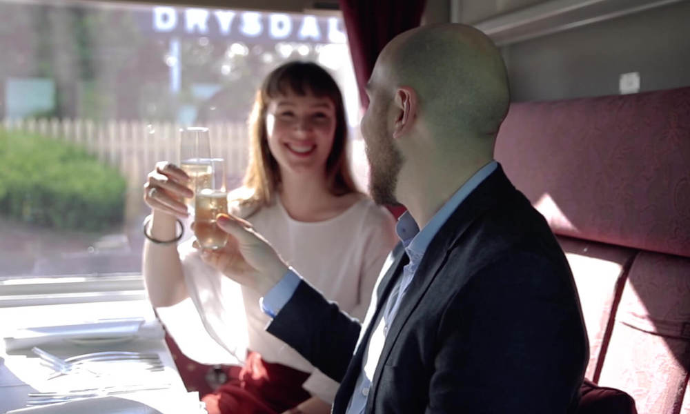 First Class Q Train Lunch Departing Queenscliff