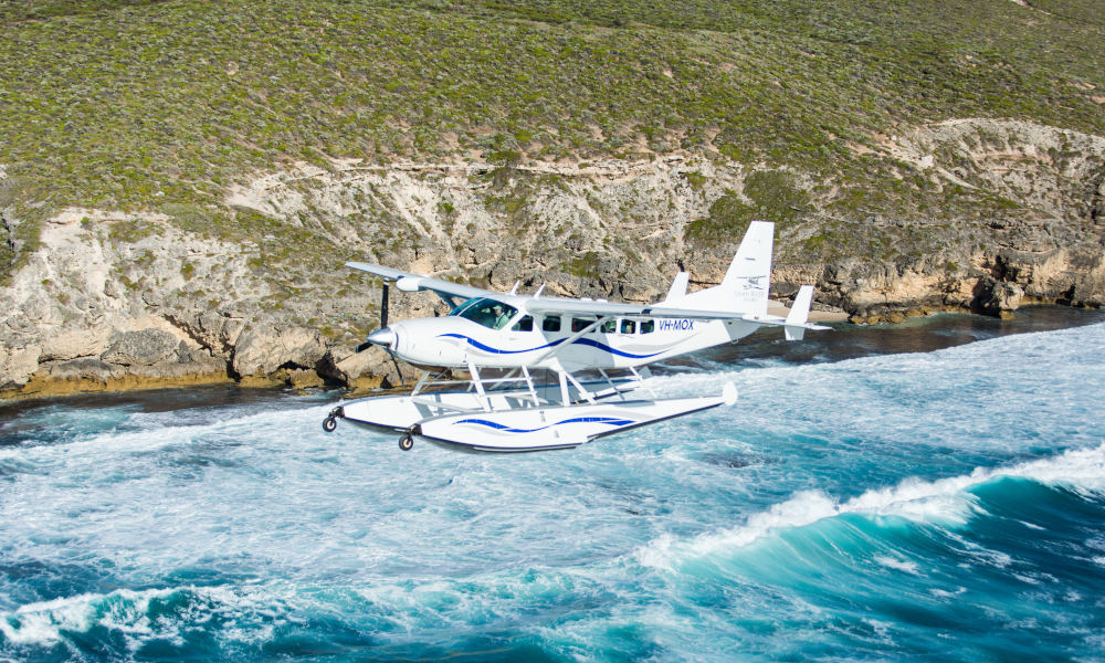 One Way Flight from Swan River to Rottnest Island