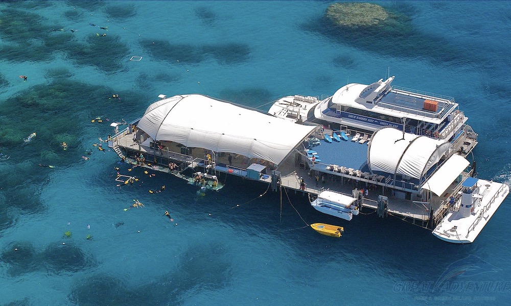 Great Barrier Reef + Green Island 1 Day Tour Combo