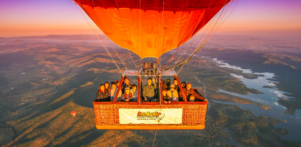 Gold Coast Hinterland 30min Balloon Ride And Breakfast Experience Oz 