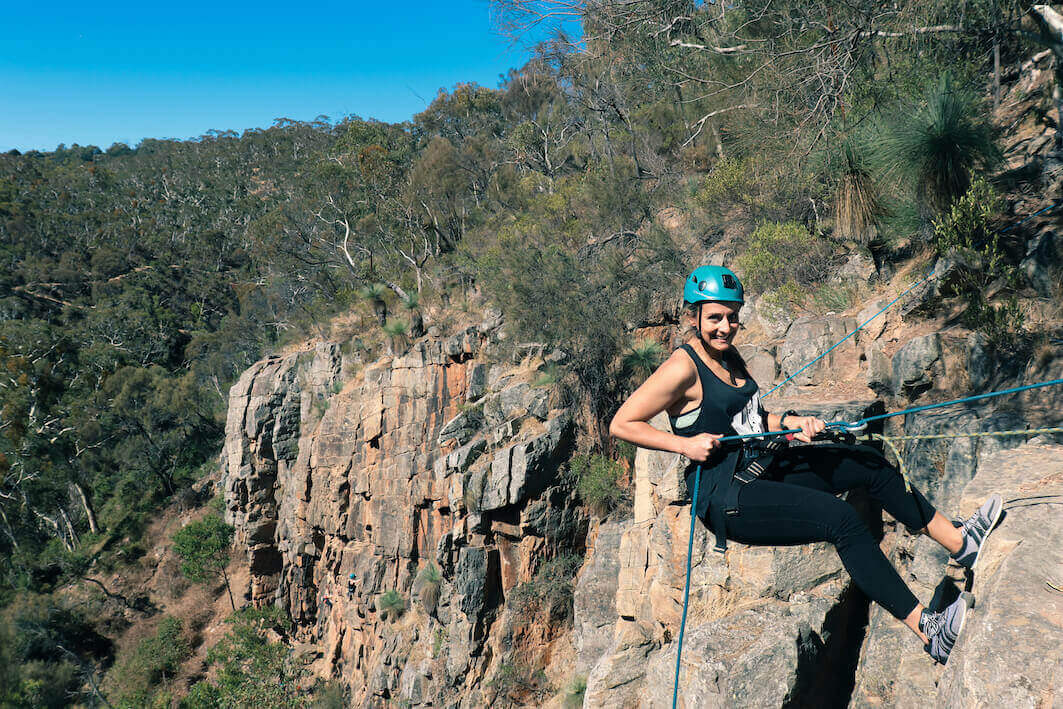 Abseiling Half Day Adventure Nature and Wildlife Sport and Fitness Adventure Climbers Track Woodforde SA 5072