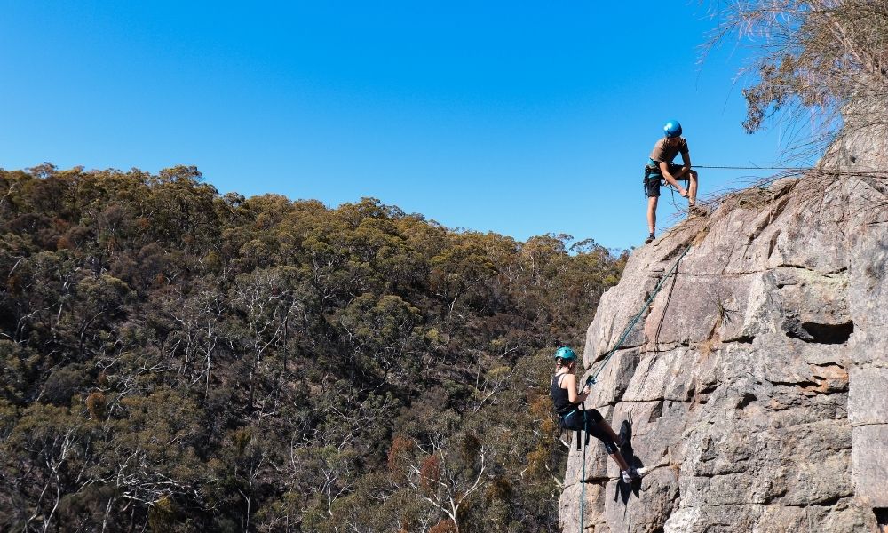 Full Day Rock Climb and Abseil Adventure  Experience Oz