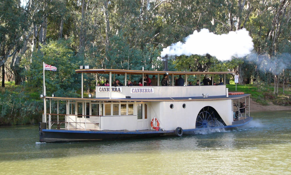 Murray River Paddlesteamers 1 Hour Sightseeing Cruise Entertainment Nature and Wildlife Adventure 57 Murray Esplanade Echuca VIC 3564