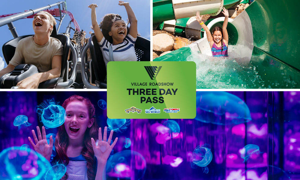 3 Day Theme Park Pass over 5 Days Art Education Entertainment Music Nature and Wildlife Performance Science Sport and Fitness Technology Adventure Performing Arts Animals Dance Pacific Mtwy Oxenford QLD 4210