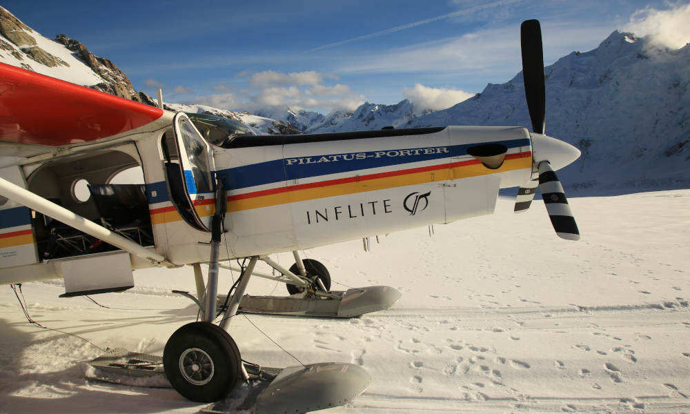 Mount Cook 360 Ski Plane Flight