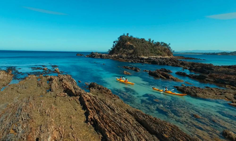 Batemans Bay Half Day Sea Kayak Tour Book Now Experience Oz
