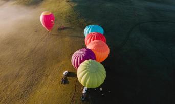 Sunrise Balloon Flight in Mansfield Thumbnail 5