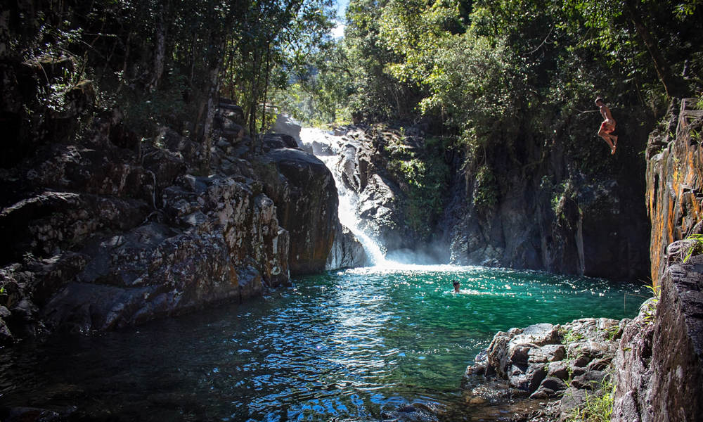 Chasing Waterfalls in the Whitsundays Full Day and Optional ZiplineTour Nature and Wildlife Sport and Fitness Adventure 4 Wambiri Street Cannonvale QLD 4802
