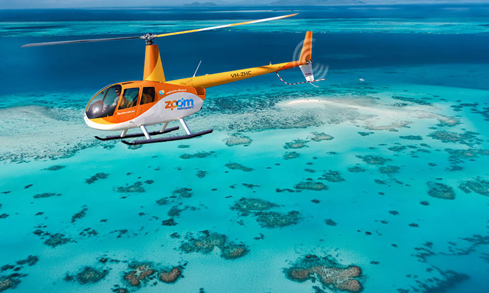 Reef Scenic 30 Minute Flight With Landing On Vlassof Cay