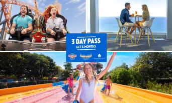 Dreamworld, WhiteWater World &amp; SkyPoint 3 Day Pass - Get 6 Months Thumbnail 1