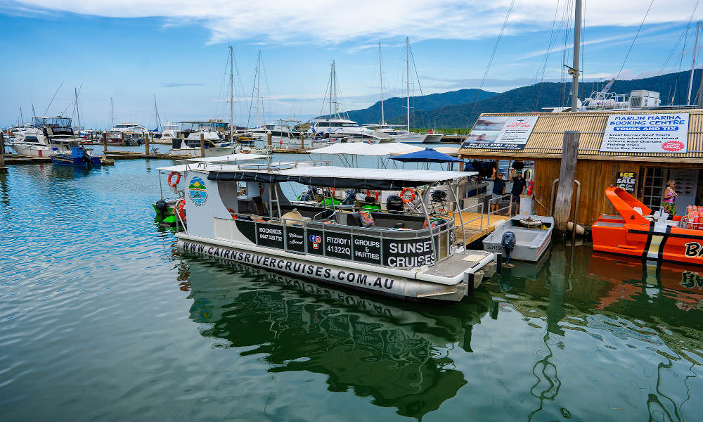 Sightseeing Sunset Cruise From Cairns Entertainment Nature and Wildlife Adventure Marlin Wharf A1/1 Spence Street Cairns City QLD 4870