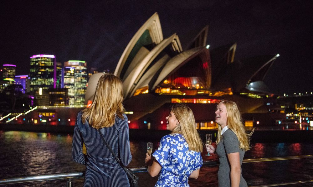 Vivid Sydney Lights Evening Cruise - 1.5 Hours
