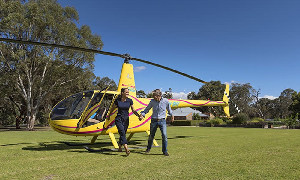 Private 15 Minute Scenic Helicopter Flight over the Barossa Valley