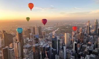 Melbourne City Balloon Flight Thumbnail 1