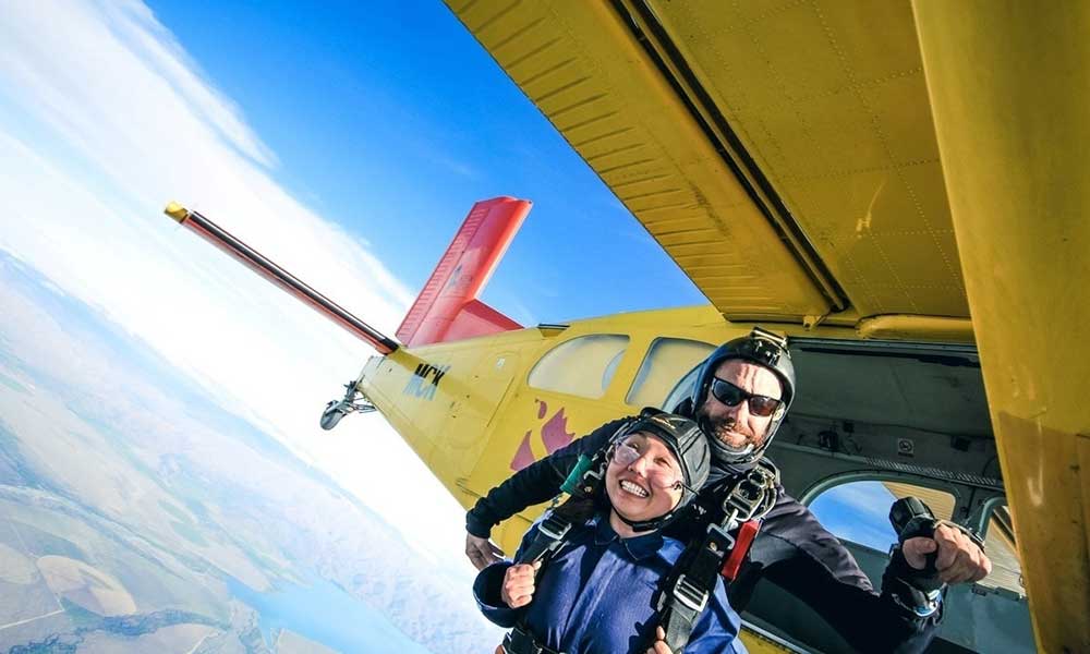 Tandem Skydive over Mt Cook - 10,000ft