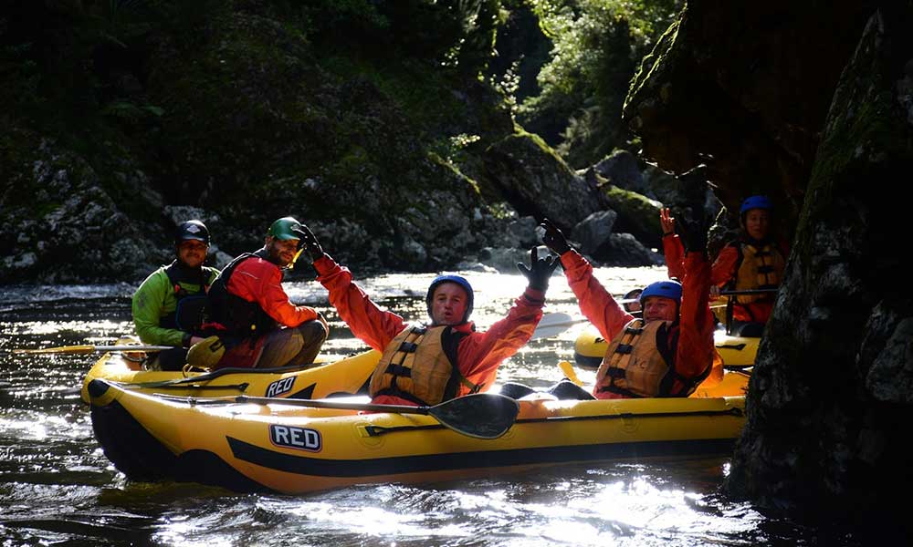 Te Awa Kairangi - Hutt River Grade 2 Scenic Rafting Tour