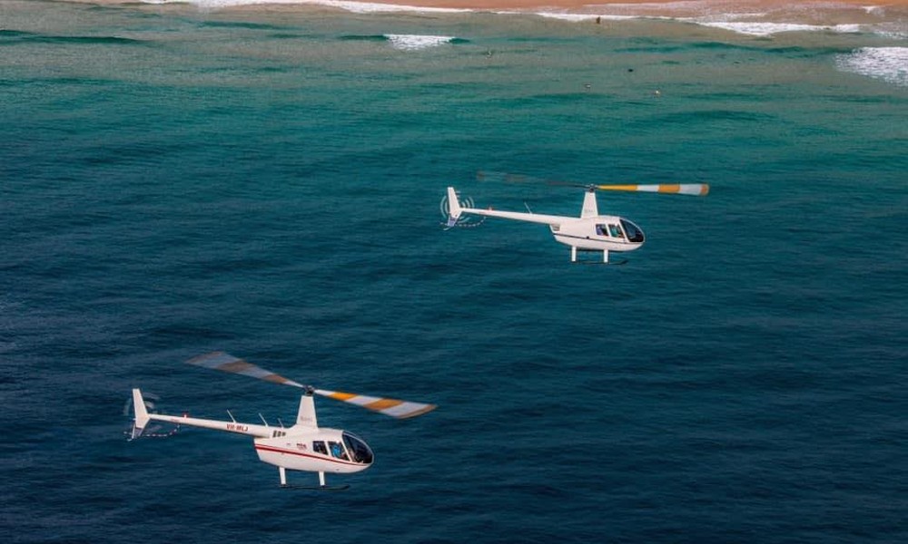 Scenic Helicopter Flight and Go Kart Combo - For 2